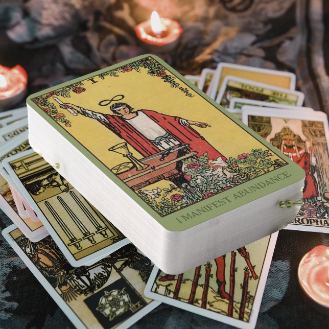 I Manifest Abundance | The Magician Tarot Card (Tarot Card Deck)