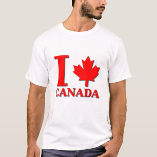 I Maple Leaf Canada Shirt Canadian Pride