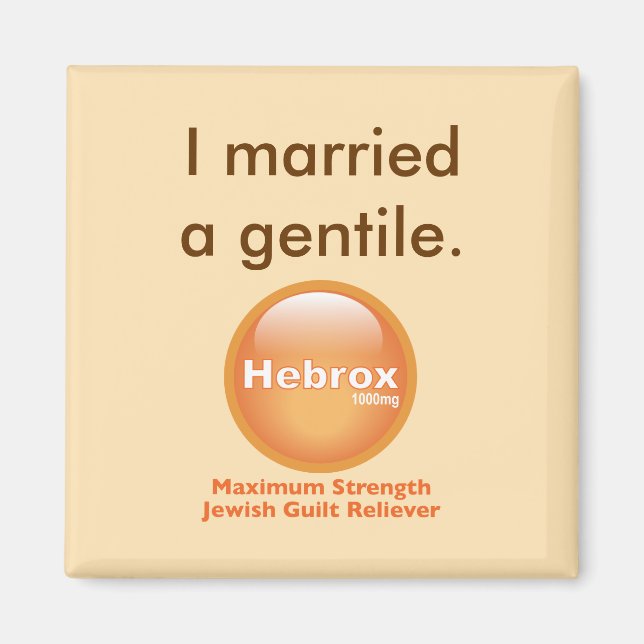 I married a gentile magnet (Front)