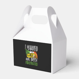 I Married an Irish Firefighter Wedding Gifts Wife Favour Box