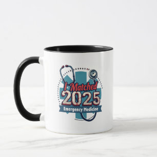 I Matched 2025 Emergency Medicine Mug