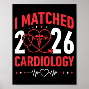 I Matched Cardiology Match Day 2026 Residency Resi Poster