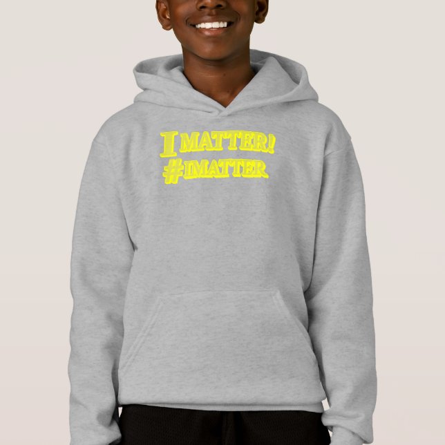  "I MATTER!" Cute Expression Design. Buy Now (Front)