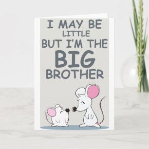 I may be little but I am the Big Brother Card