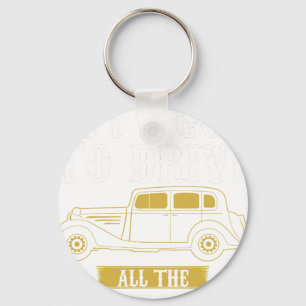 I May be old but i got to drive all the classic ca Key Ring