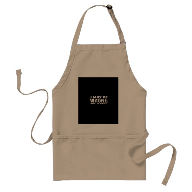 i may be wrong but i doubt it standard apron (Front)