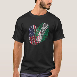 I May Live In The Usa But My Story Began In Nigeri T-Shirt