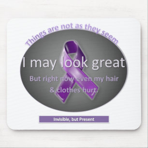 I May Look Perfectly Fine to you Mouse Mat