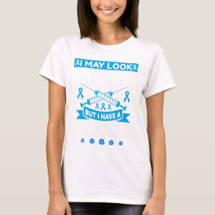 I May Look Sweet But I Have a Needle Diabetes Hero T-Shirt