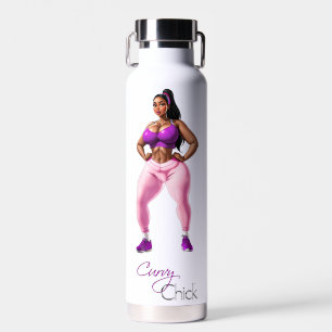 I Mean How'd You Think I Was Keeping These Curves Water Bottle