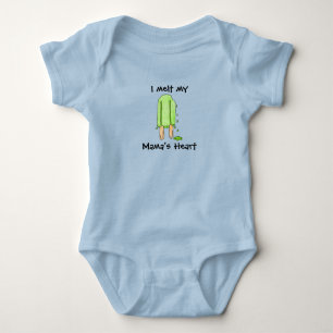 I Melt My Mama's Heart Baby Bodysuit