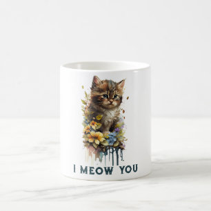 I Meow You Kitty Coffee Mug