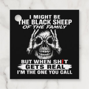 I Might Be The Black Sheep Of The Family Favour Tags