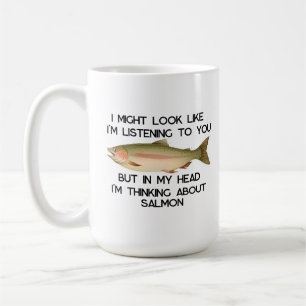 I Might Look Like I'm Listening to you in my head  Coffee Mug
