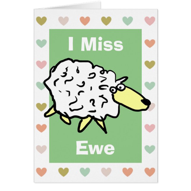 I Miss Ewe Pun (Front)