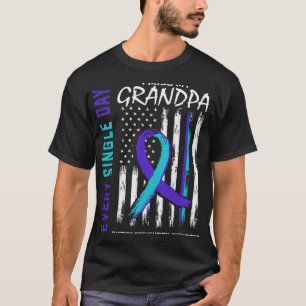 I Miss My Grandpa Suicide Awareness Prevention Ame T-Shirt
