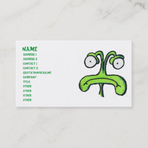 I MISS MY PLANET  ALIEN profile card