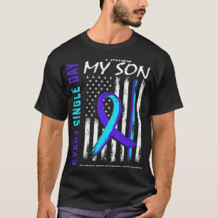 I Miss My Son Suicide Prevention Awareness America T-Shirt