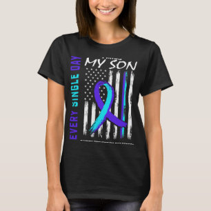 I Miss My Son Suicide Prevention Awareness America T-Shirt