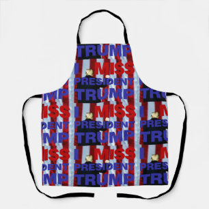 I Miss President Trump Apron
