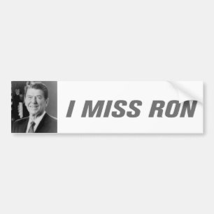 I Miss Ron Bumper Sticker