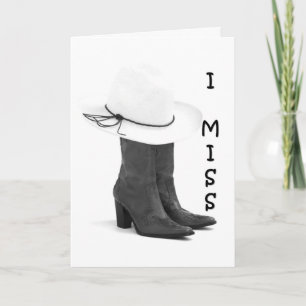 I MISS U ON YOUR BIRTHDAY AND EVERYDAY CARD