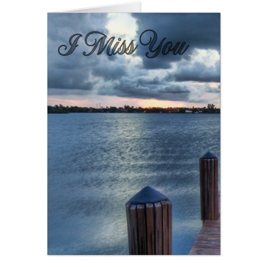 I Miss You #3 Card