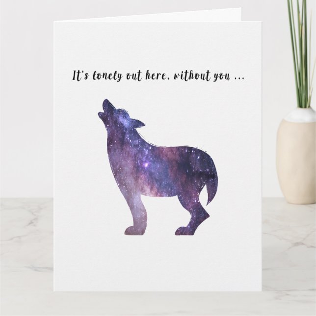 I Miss You Card (Front)