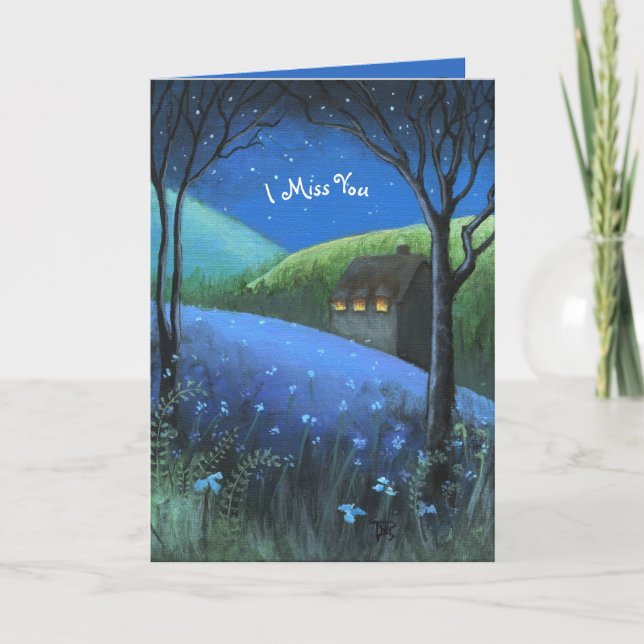"I Miss You" card (Front)