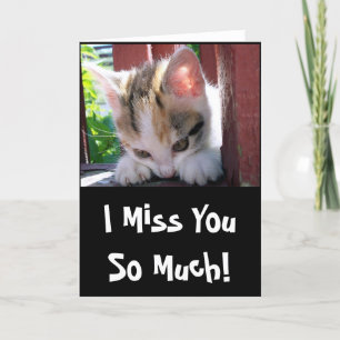 I Miss You Greeting Card