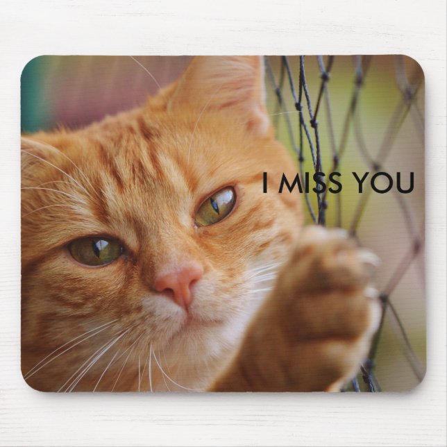I MISS YOU MOUSE MAT (Front)