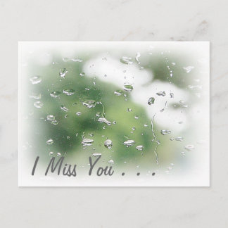 I miss you Postcard