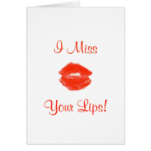 I Miss Your Lips! Red 4Kelly