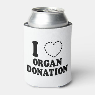 I {MISSING HEART} ORGAN DONATION CAN COOLER