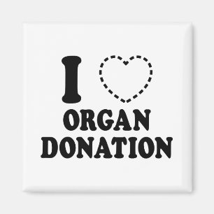 I {MISSING HEART} ORGAN DONATION MAGNET