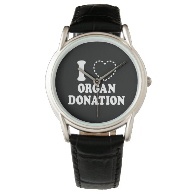 I {MISSING HEART} ORGAN DONATION WATCH (Front)