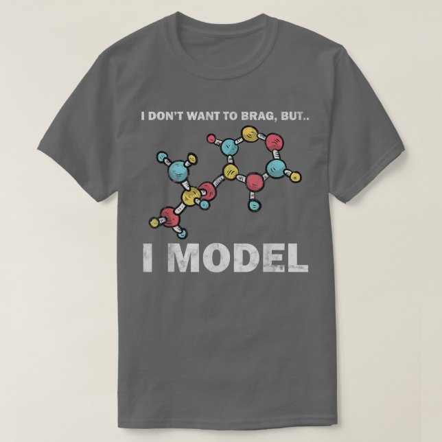 I Model Data Science Humor Coding 1062 T-Shirt (Design Front)