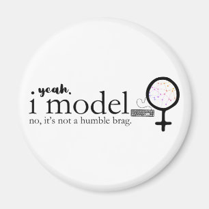 I Model Women In Tech Magnet