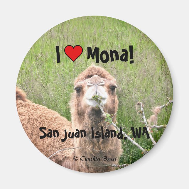 I ♥ Mona! Magnet (Front)