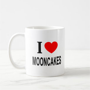 I ❤️ MOONCAKES I LOVE MOONCAKES I HEART MOONCAKES COFFEE MUG
