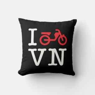 I Motorbike Vietnam Cushion