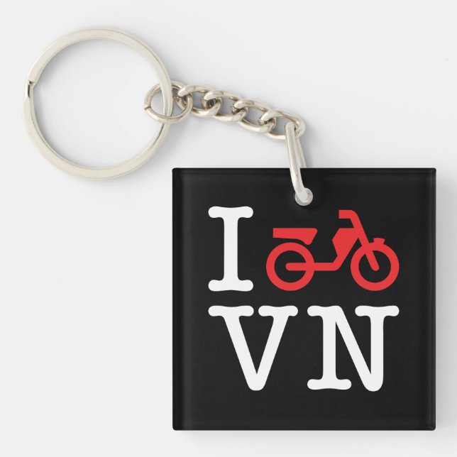 I Motorbike Vietnam Key Ring (Front)