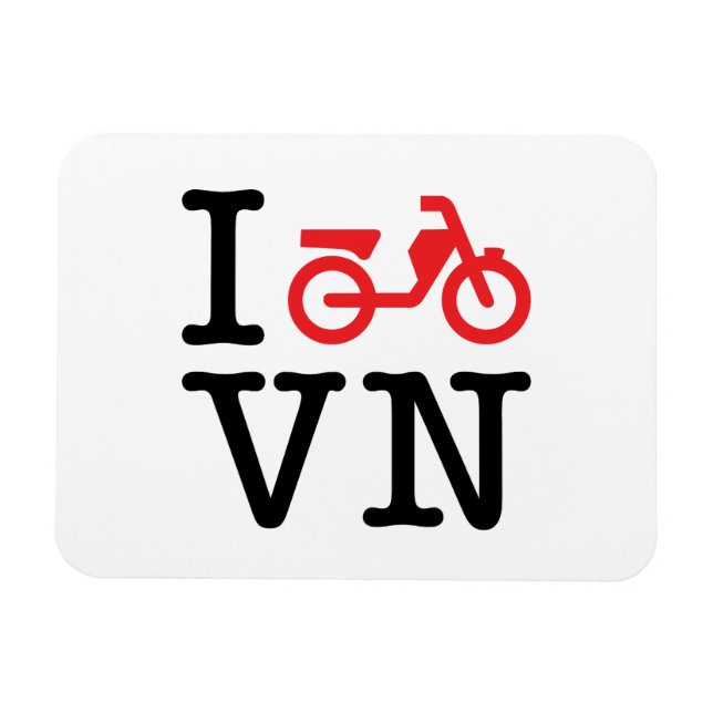 I Motorbike Vietnam Magnet (Horizontal)