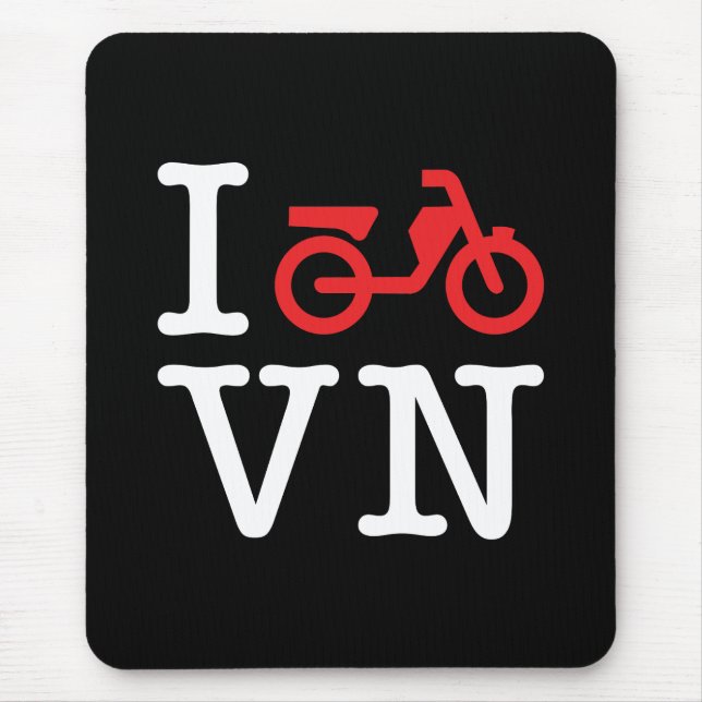 I Motorbike Vietnam Mouse Mat (Front)
