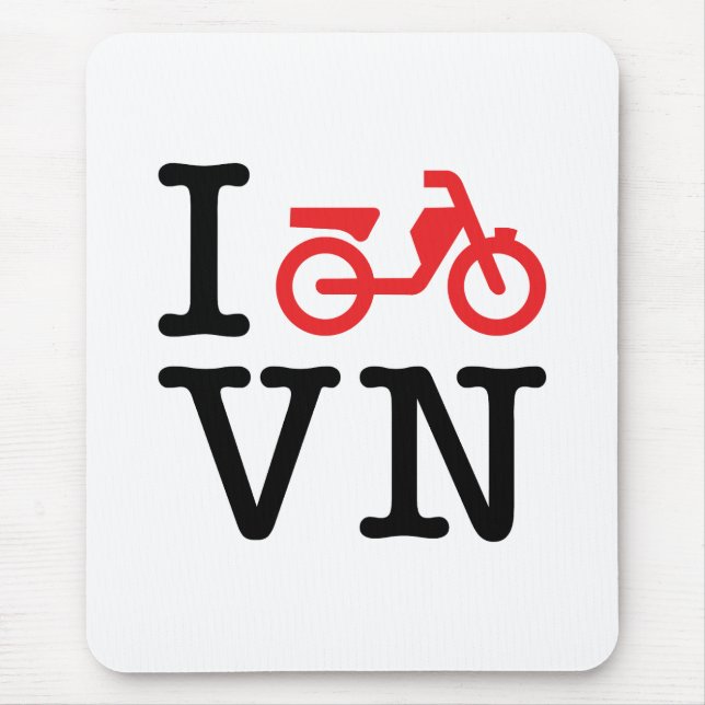 I Motorbike Vietnam Mouse Mat (Front)