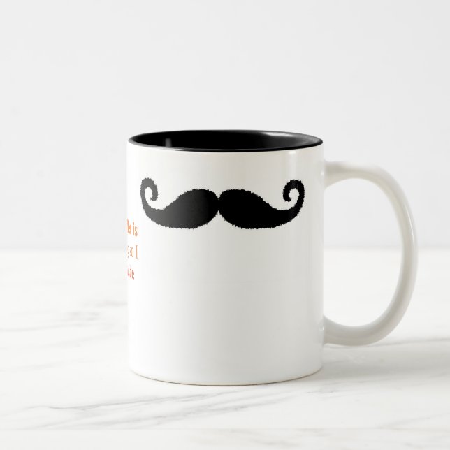 I moustache Two-Tone coffee mug (Right)