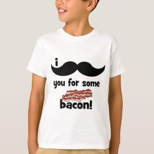 I moustache you for some bacon T-Shirt