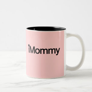 I Mummy, Cute Mothers Day Gifts Two-Tone Coffee Mug