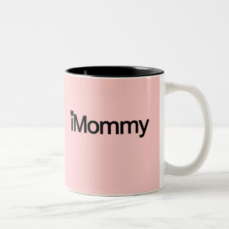 I Mummy, Cute Mothers Day Gifts Two-Tone Coffee Mug