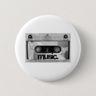 i♥music 6 cm round badge